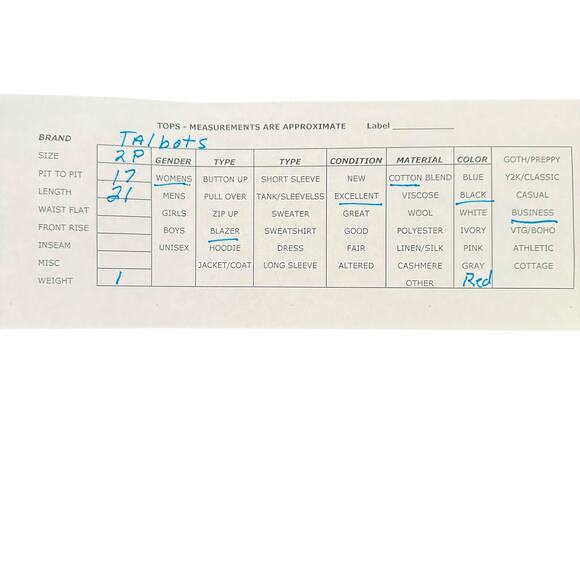 Talbots Women's Black And Red 100% Cotton Floral Velvet Blazer Jacket Size 2P - Picture 6 of 6